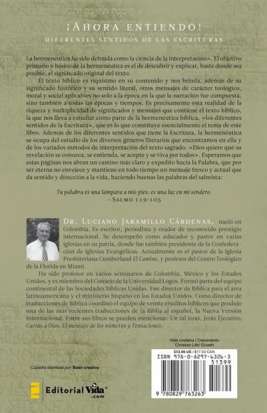 Ahora Entiendo! Hermeneutica Biblica