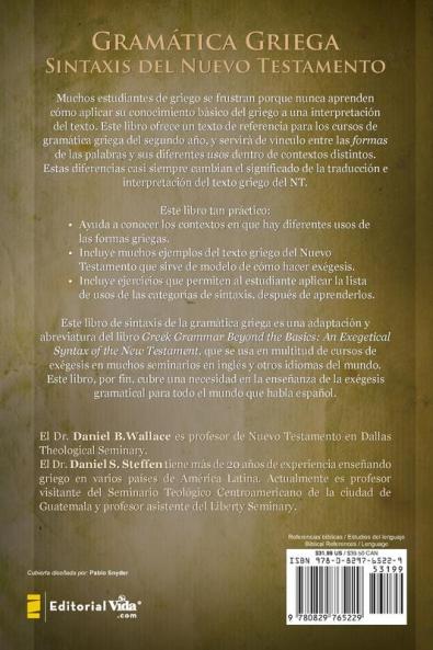 Greek Grammar Beyond the Basics - Second Edition with Apendix