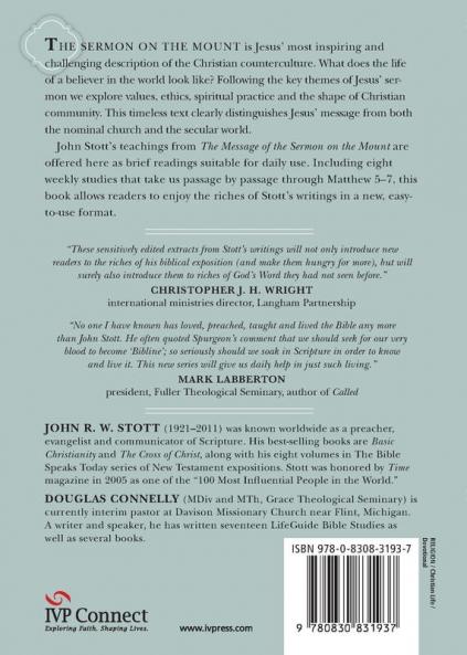 Reading the Sermon on the Mount with John Stott