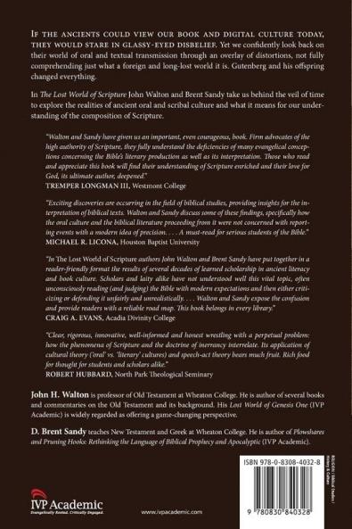 The Lost World of Scripture