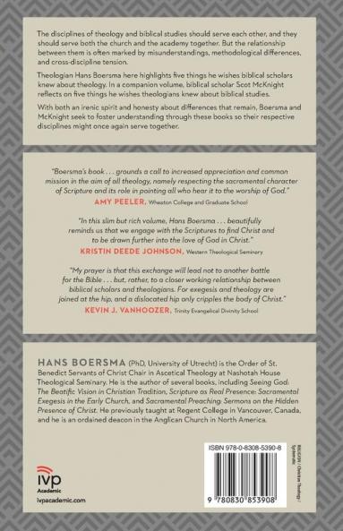 Five Things Theologians Wish Biblical Scholars Knew