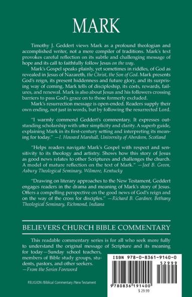 Mark (Believers Church Bible Commentary)