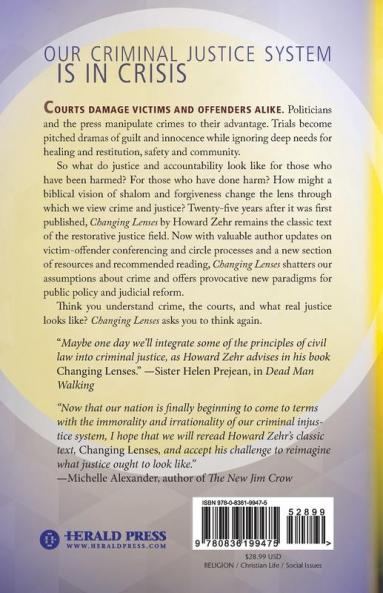 Changing Lenses: Restorative Justice for Our Times