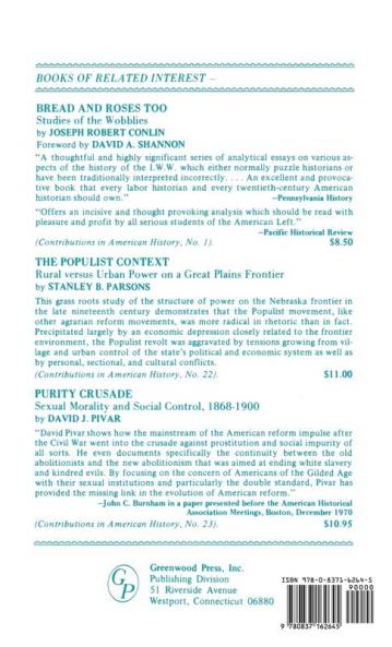 Victor Berger and the Promise of Constructive Socialism 1910-1920