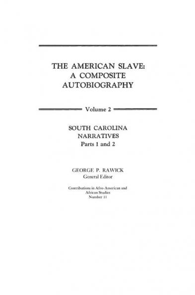 The American Slave