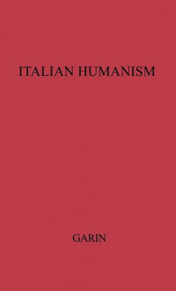 Italian Humanism