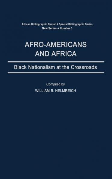 Afro-Americans and Africa