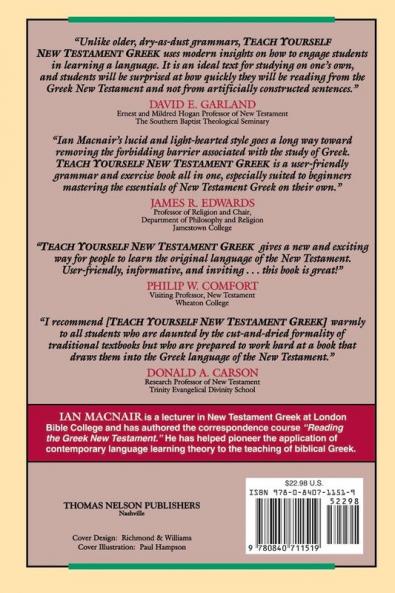 Teach Yourself New Testament Greek