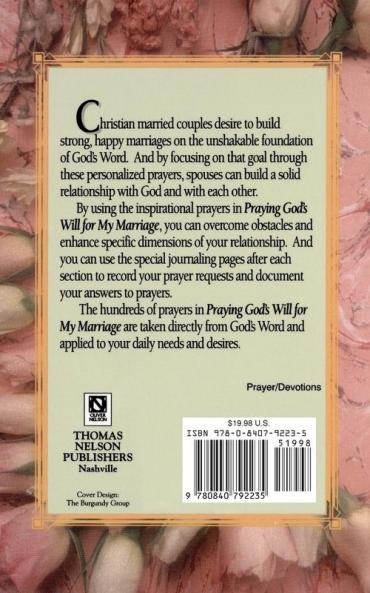 Praying God's Will for My Marriage