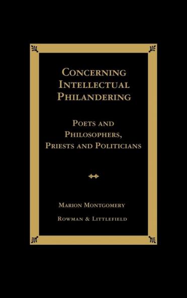 Concerning Intellectual Philandering