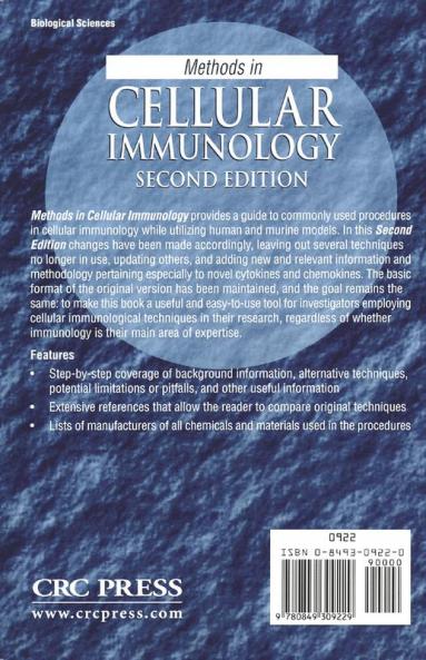 Methods in Cellular Immunology
