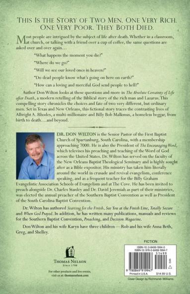 The Absolute Certainty of Life After Death