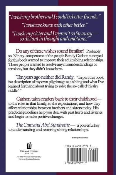 Cain & Abel Syndrome