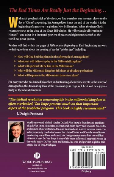 The Millennium-Beginning or End?