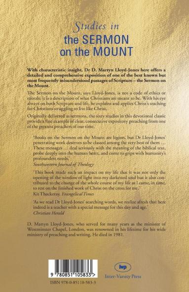 Studies in the sermon on the mount