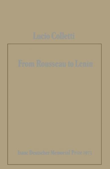 From Rousseau to Lenin