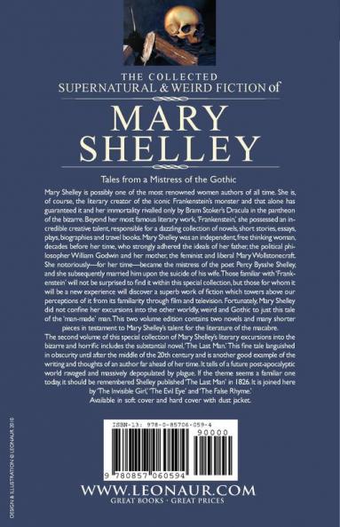 The Collected Supernatural and Weird Fiction of Mary Shelley Volume 2