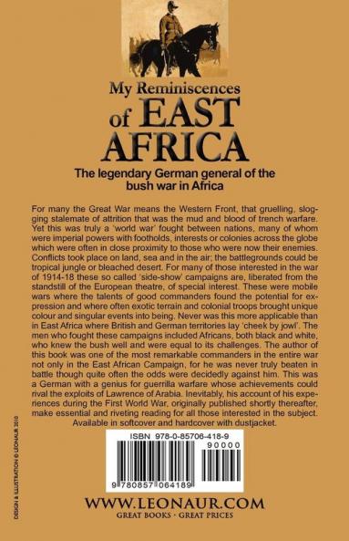My Reminiscences of East Africa