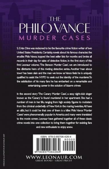 The Philo Vance Murder Cases