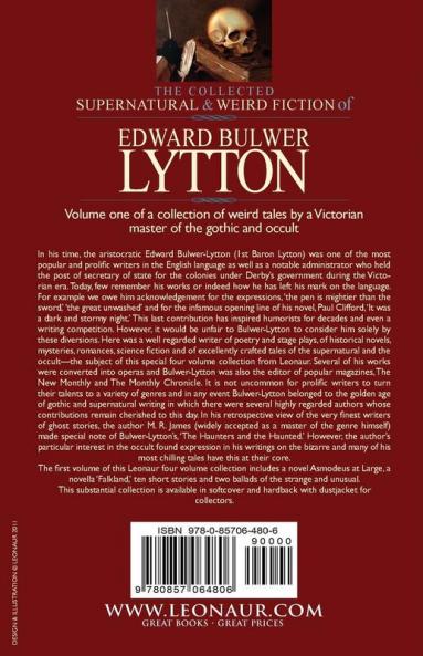 The Collected Supernatural and Weird Fiction of Edward Bulwer Lytton-Volume 1