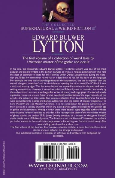 The Collected Supernatural and Weird Fiction of Edward Bulwer Lytton-Volume 4