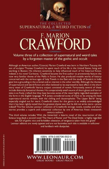 The Collected Supernatural and Weird Fiction of F. Marion Crawford