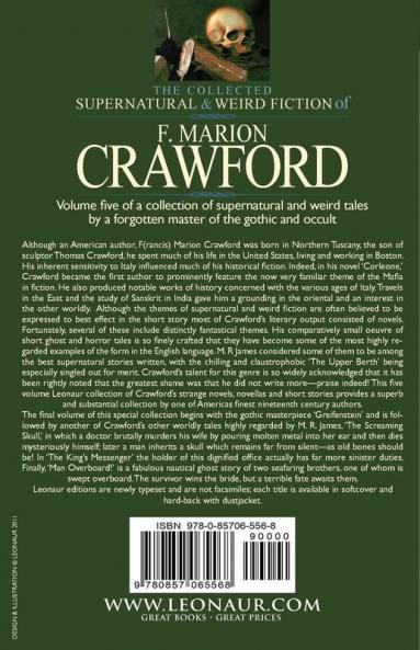 The Collected Supernatural and Weird Fiction of F. Marion Crawford