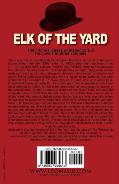 Elk of the Yard-The Criminal Cases of Inspector Elk
