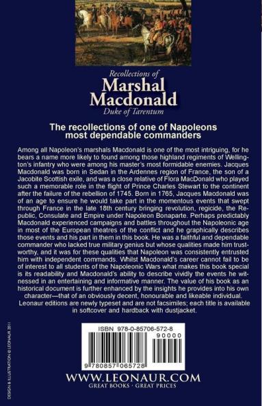 Recollections of Marshal MacDonald Duke of Tarentum