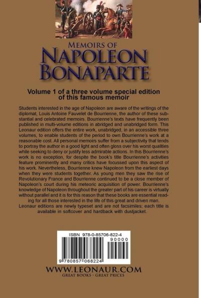Memoirs of Napoleon Bonaparte