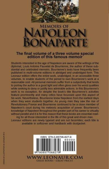 Memoirs of Napoleon Bonaparte