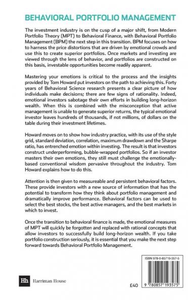 Behavioral Portfolio Management
