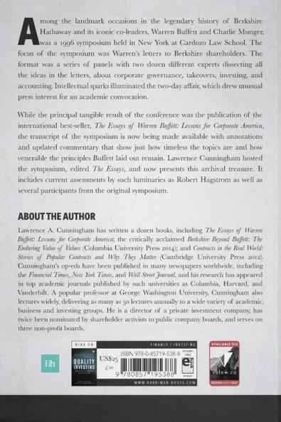 The Buffett Essays Symposium