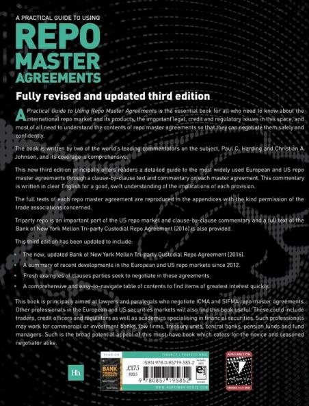 A Practical Guide to Using Repo Master Agreements