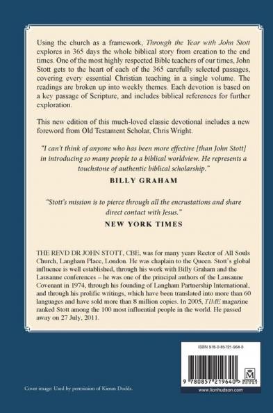 Through the Year With John Stott