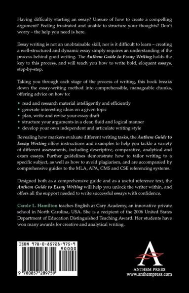 Anthem Guide to Essay Writing