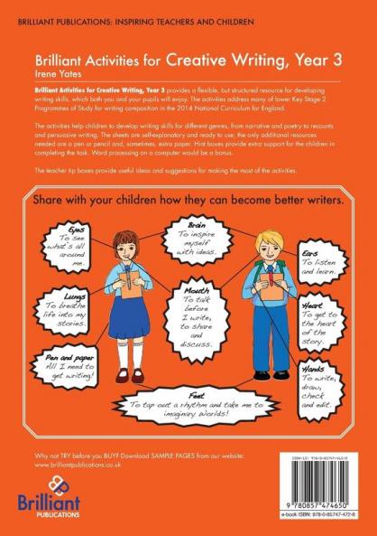 Brilliant Activities for Creative Writing Year 3-Activities for Developing Writing Composition Skills