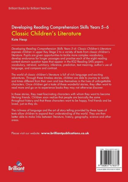 Developing Reading Comprehension Skills Years 5-6
