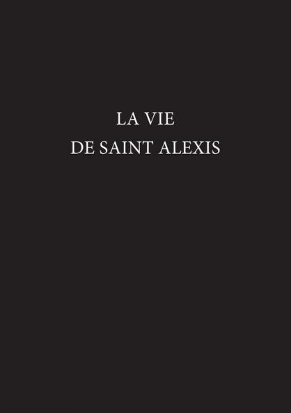 La Vie de Saint Alexis
