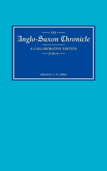 Anglo-Saxon Chronicle 6 MS D
