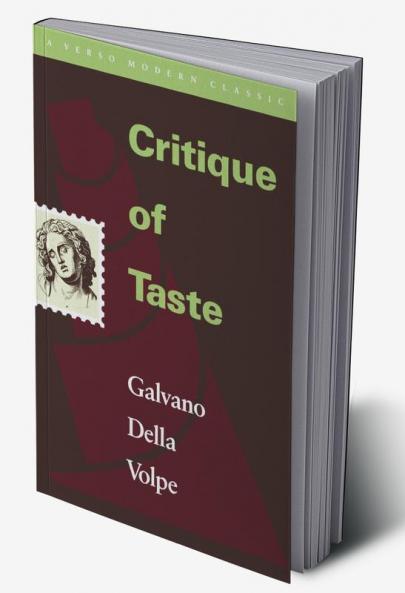 Critique of Taste