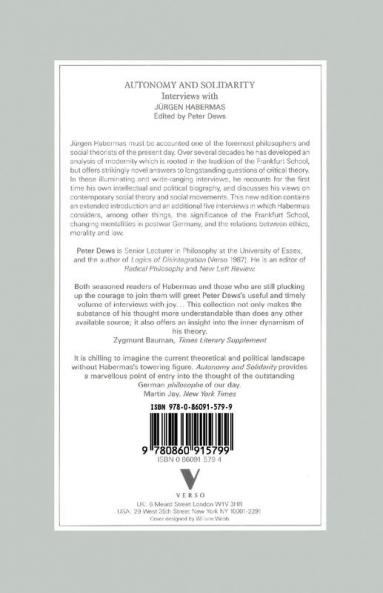 Autonomy and Solidarity