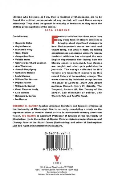Shakespeare and Gender