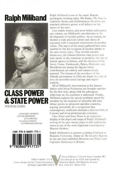 Class Power and State Power