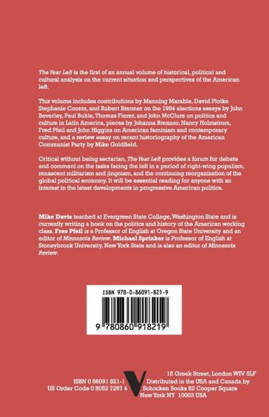 An American Socialist Yearbook
