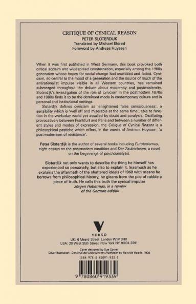 Critique of Cynical Reason