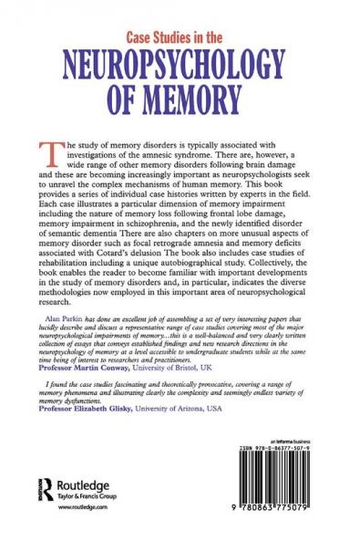 Case Studies in the Neuropsychology of Memory