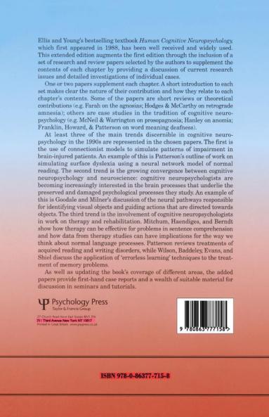 Human Cognitive Neuropsychology