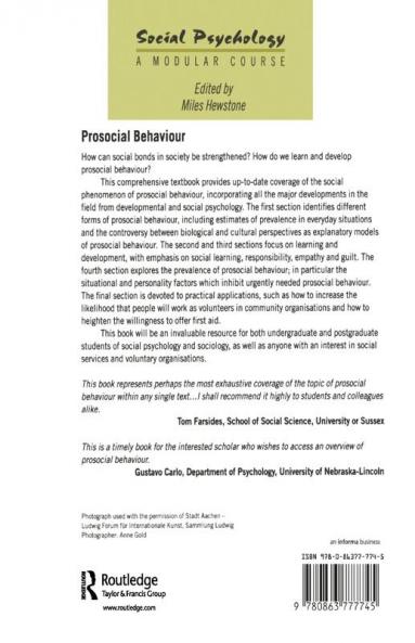 Prosocial Behaviour
