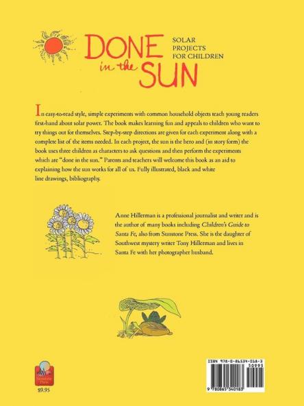 Done in the Sun: Solar Projects for Children